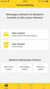 ADAC Mietwagen screenshot 0