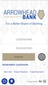 Arrowhead Bank Mobile screenshot 1