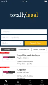 TotallyLegal – Legal Jobs screenshot 0