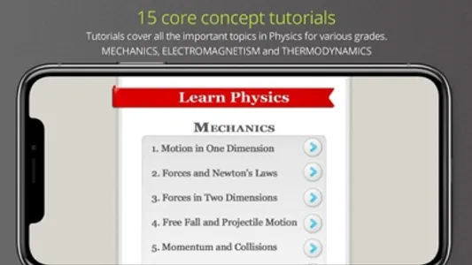 iLearnPhysics - Learn Physics screenshot 0