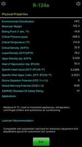 HVAC Refrigerant PT screenshot 2