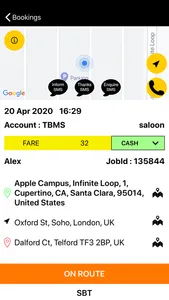 TBMS Driver - Taxi system screenshot 5