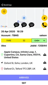 TBMS Driver - Taxi system screenshot 6