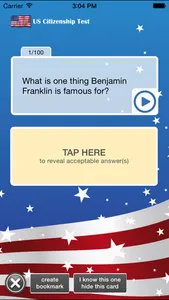 US Citizenship Test Study App screenshot 2