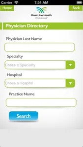 MLH Physician screenshot 1