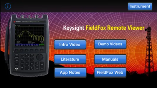 FieldFox screenshot 0