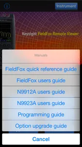 FieldFox screenshot 3