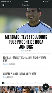 Foot Reader : mercato Football screenshot 0