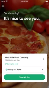 West Hills Pizza Company screenshot 1