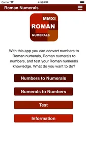 Roman Numeral screenshot 0