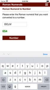 Roman Numeral screenshot 2