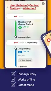 Hamburg Metro - Map & Route screenshot 2