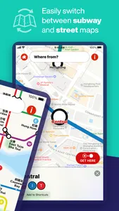 Hong Kong Metro Map & Routing screenshot 1