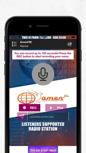 AmenFM screenshot 4