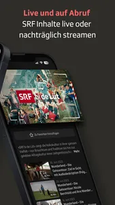 Play SRF: Streaming TV & Radio screenshot 1