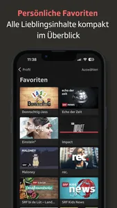 Play SRF: Streaming TV & Radio screenshot 4