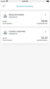 UCCU Mobile Banking screenshot 2