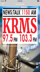 News/Talk KRMS screenshot 0