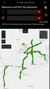 NTTA Tollmate® screenshot 2