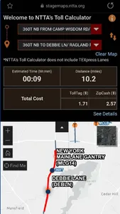 NTTA Tollmate® screenshot 3