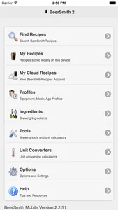 BeerSmith Mobile Home Brewing screenshot 0