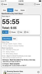 BeerSmith Mobile Home Brewing screenshot 2