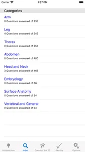 Anatomy MCQs screenshot 0