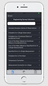 Engineering Survey Calculator screenshot 1