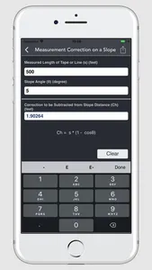 Engineering Survey Calculator screenshot 3