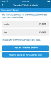 Valvoline Fluid Analysis screenshot 8