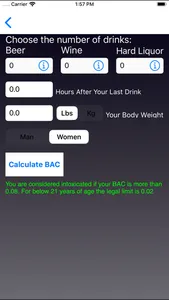 Body Health Calculators screenshot 1