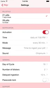 Pilly! - Your pill reminder screenshot 4