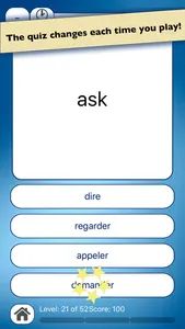 French Vocabulary Practice screenshot 1