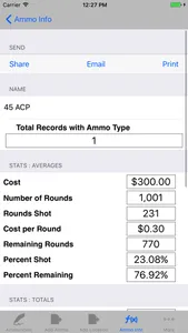 Ammo Inventory,Price per Round screenshot 2