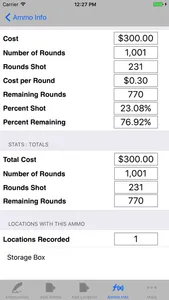 Ammo Inventory,Price per Round screenshot 3