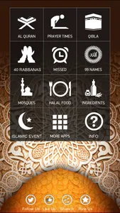 Muslim All in 1 : Quran, Prayer Times, Ramadan, Azan, Qibla, Salah, Mecca, Mosques, Salat, Halal screenshot 2