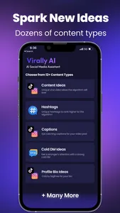 Virally- AI Social Media Coach screenshot 1