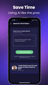 Virally- AI Social Media Coach screenshot 2