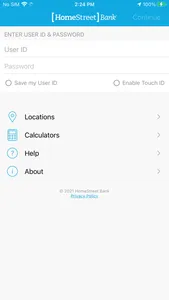 HomeStreet Mobile Banking screenshot 1