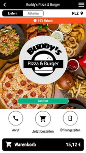 Buddy's Pizza & Burger screenshot 0