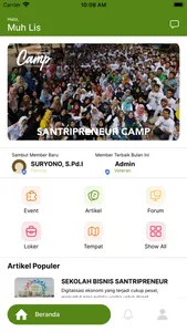 Santripreneur screenshot 1