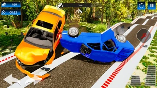 Road Bump Car Crash Beam Drive screenshot 3