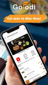 Gofodi - Gọi món từ điện thoại screenshot 0