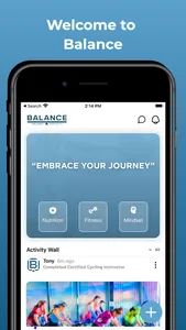 Balance Fitness and Wellness screenshot 0