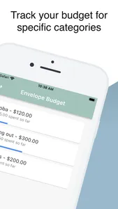 EnvelopeBudgeter screenshot 1