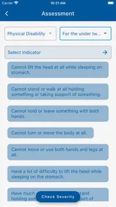 Disability Assessment screenshot 4
