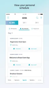 Braze Event App screenshot 3