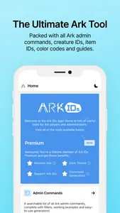 Ark IDs - Admin Commands & IDs screenshot 1