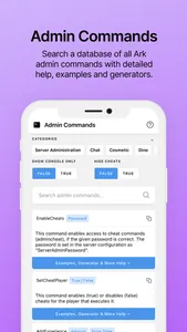 Ark IDs - Admin Commands & IDs screenshot 2