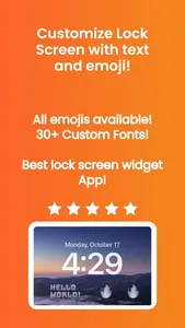 Widgylock: Custom Lock Screen screenshot 0